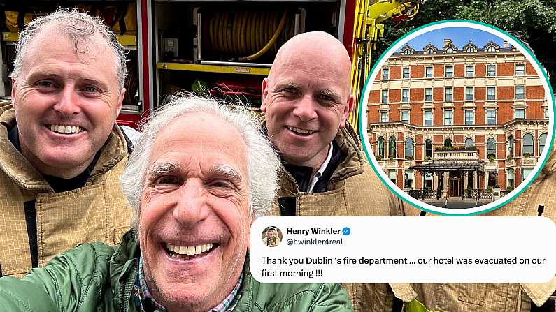 'Happy Days' Star Henry Winkler Praises Dublin Fire Brigade After Shelbourne Hotel Fire