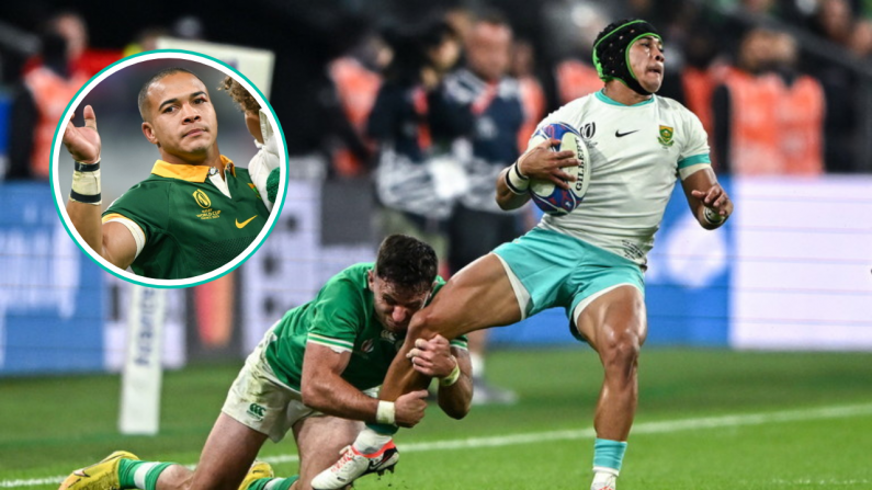 Kolbe Says South Africa Aiming To Shut Down Ireland World Cup Claim