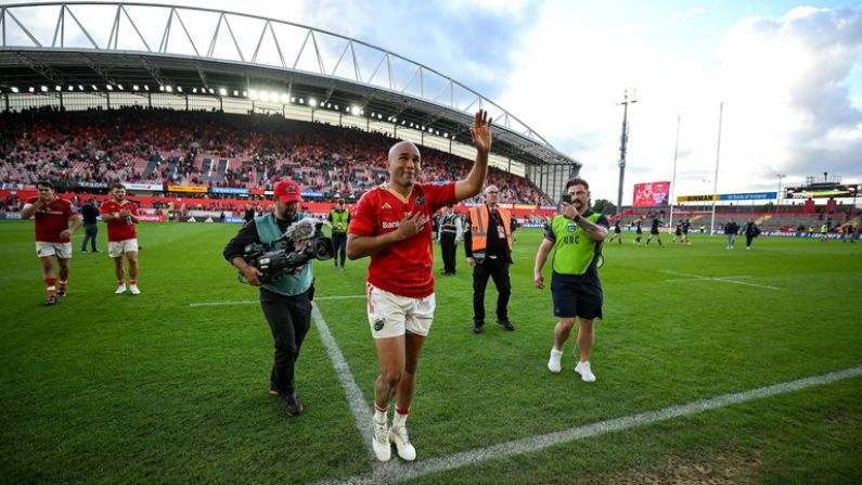 In Pictures: Emotional Simon Zebo Says Goodbye To Thomond Park After Munster Loss