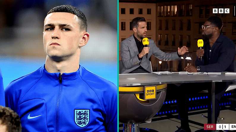 Cesc Fabregas Quick To Call Out Micah Richards' Excuses For Phil Foden No-Show Vs Serbia