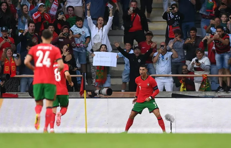 Cristiano Ronaldo Portugal v Ireland