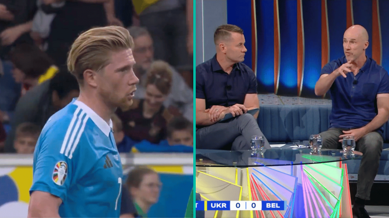 Shay Given & Kenny Cunningham Have Heated Clash Over Belgium Antics In Ukraine Draw