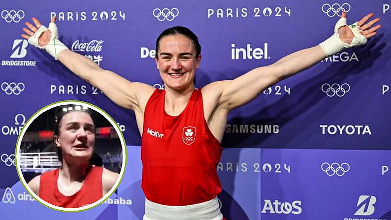 Kellie Harrington Let Her Guard Down During Emotional Interview After Towering Win