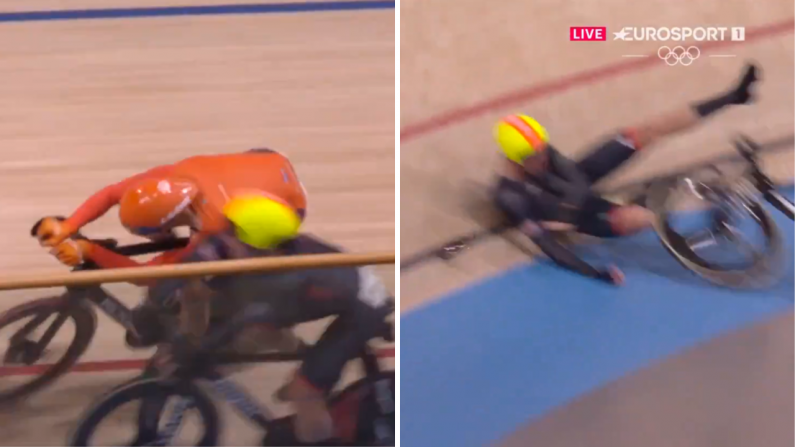 Dutch Cyclist Slated After Shouldering Brit Off Bike In Olympic Final