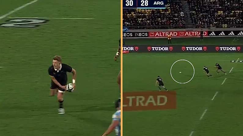 Crazy Schoolboy Error Sums Up Disastrous Loss For All Blacks Versus Argentina