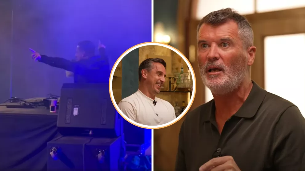 Roy Keane Gary Neville music festival