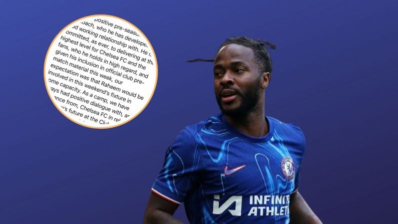 Raheem Sterling's Camp Releases Bizarre Statement After Being Left Out Of Squad