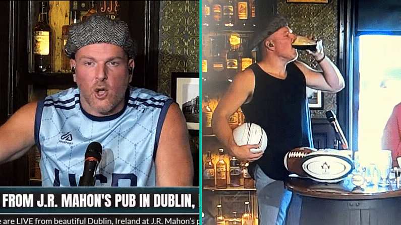 ESPN Presenter Got Hammered Live On Air While Presenting Show From Dublin