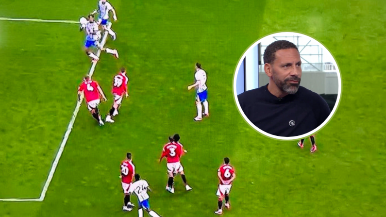 Rio Ferdinand Calls Out 'Powder-Puff' Tackle As Two United Players Criticised Over Late Goal