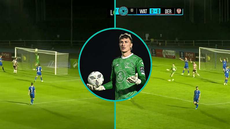 Crazy Error From Waterford Goalkeeper Moves Derry City To Top Of Premier Division