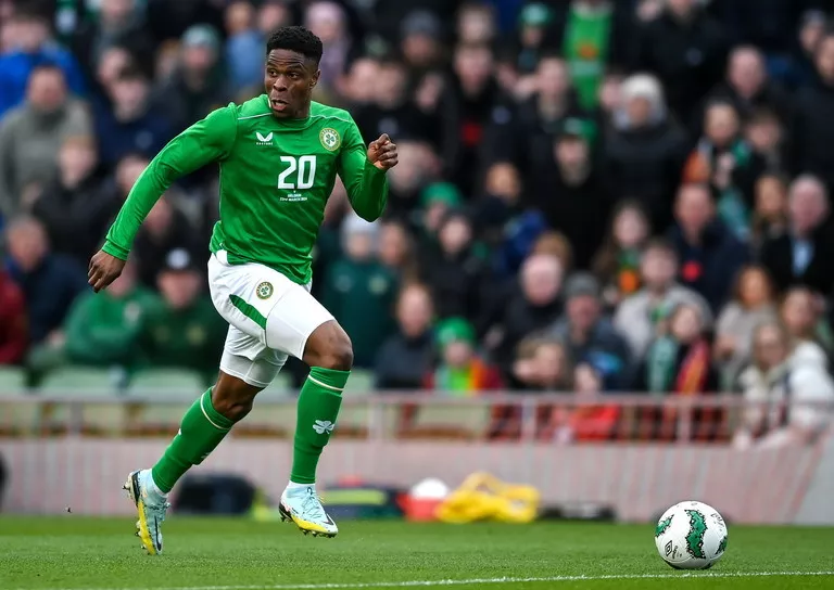 Chiedozie Ogbene Aviva Stadium