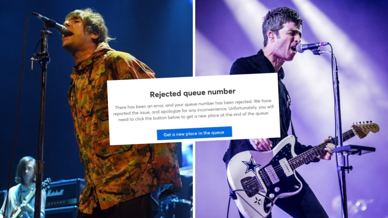 Outrage From Irish Fans As Oasis Ticket Sale Descends Into Farce