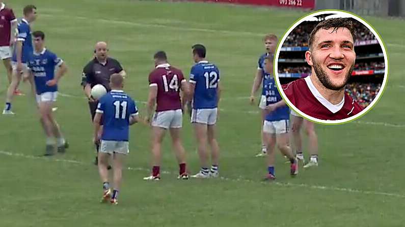 Damien Comer Inspires Annaghdown Again With Goal Straight Off A Throw-In