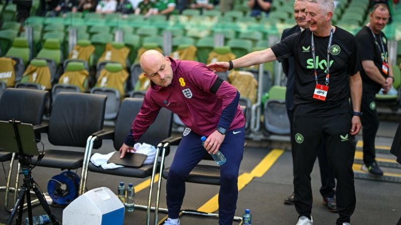 Lee Carsley Had Hilarious Explanation For Sitting On Wrong Bench At Aviva