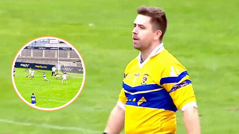 Castleknock Goalkeeper Makes Point Blank Save From Brian Howard With Last Kick Of The Game