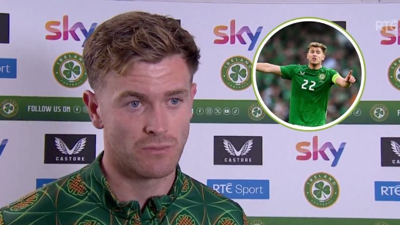 Nathan Collins Pushes Back On 'No Surprise' Question During RTÉ Interview After Ireland Loss