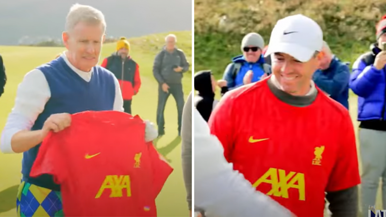 Patrick Kielty Forced Rory McIlroy Into Tough Manchester United Forfeit On Late Late