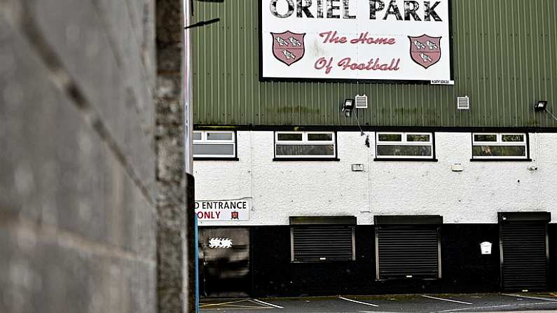 16 September 2024; A general view of Oriel Park before a Dundalk FC training session at Oriel Park in Dundalk, Louth. Photo by Ben McShane/Sportsfile