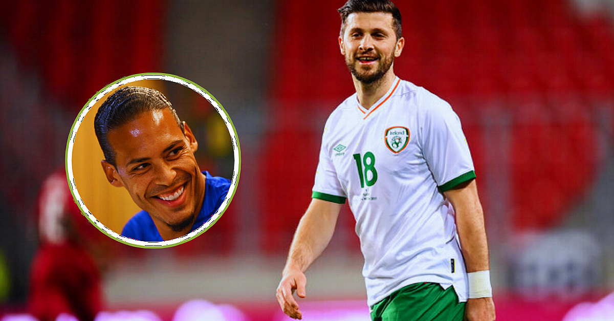 Shane Long Left A Brilliant Gift For Van Dijk After Scoring | Balls.ie