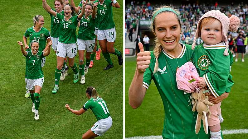 Julie-Ann Russell Hopes Ireland Squad Can Be "Role Models" For Baby Rosie