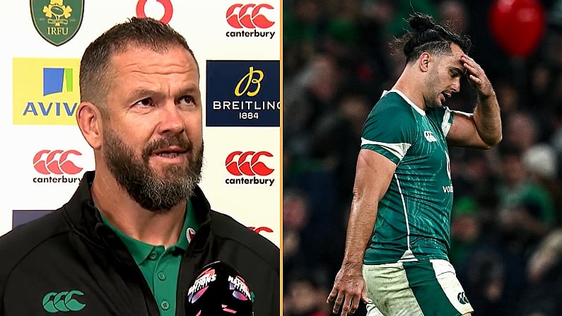 'It's A Little Bit Too Desperate': Farrell Delivers Sobering Analysis Of Ireland's All Blacks Loss