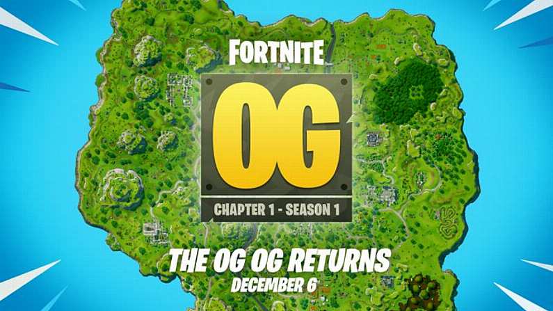 Fortnite OG: A Nostalgic Journey Returns Permanently This December