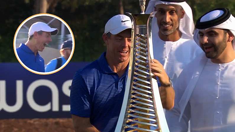 Rory McIlroy Shares Adorable Moment With Family After Race To Dubai Triumph