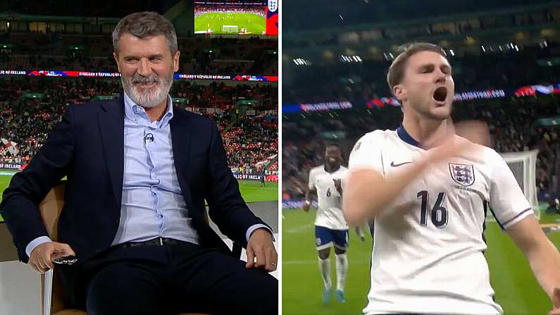 Roy Keane Had Wonderfully On-Brand Reaction To Future Son-In-Law's Goal v Ireland