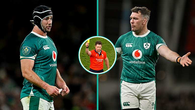 Ref Mic Exchange With Doris Captures Changing Dynamic Of Irish Captaincy