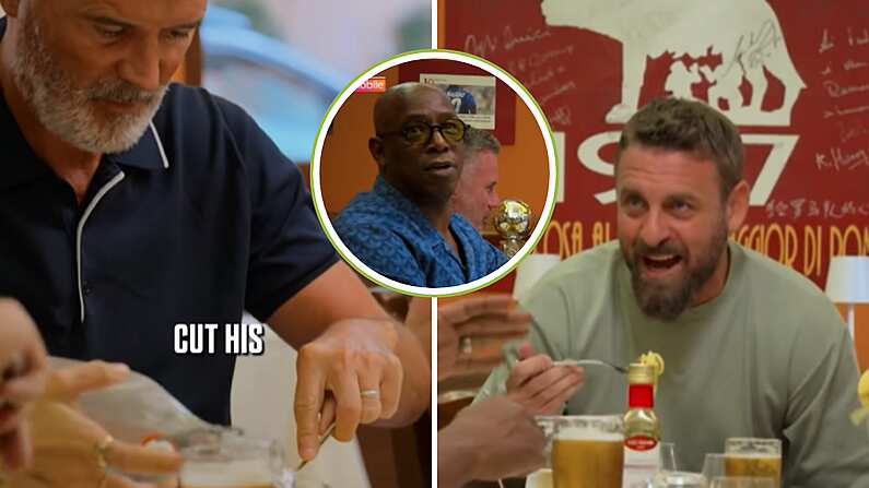 Ian Wright Destroyed Roy Keane For Eating Pasta "Like A Seven-Year-Old"