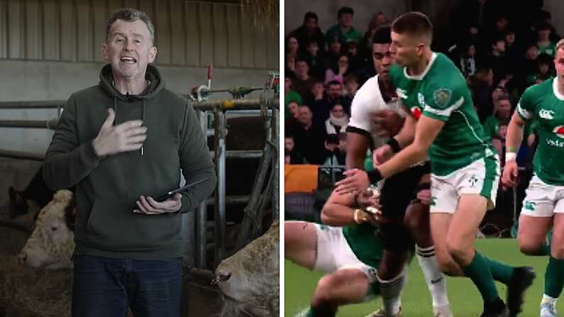 Nigel Owens Explains 'Mitigation' Aspect Of Sam Prendergast Red Card Debate