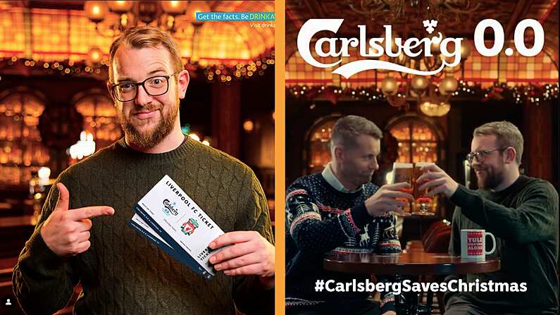 Carlsberg 0.0 Saves Christmas: Your Chance to Win Liverpool FC Tickets and a Dream Trip