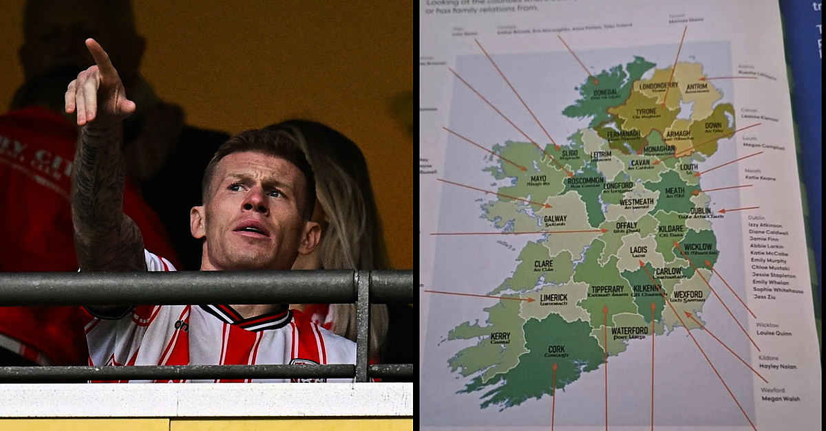 FAI Apologise As James McClean Lashes Out At ‘Londonderry’ Graphic | Balls.ie