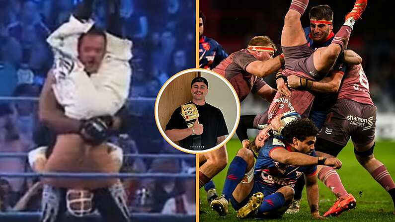 'WWE Champ' Craig Casey Responds To Stade Francais Red Card With Cheeky Post