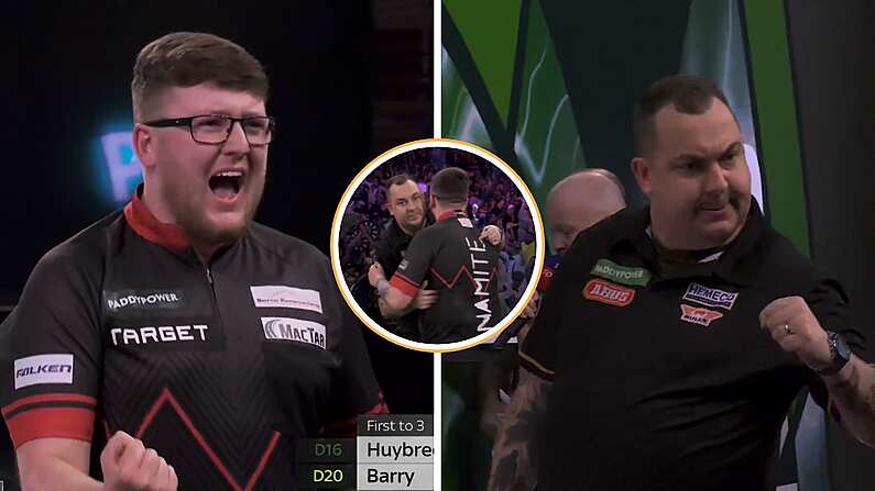 Belgian Darts Player Was Totally Broken After Defeat To Keane Barry