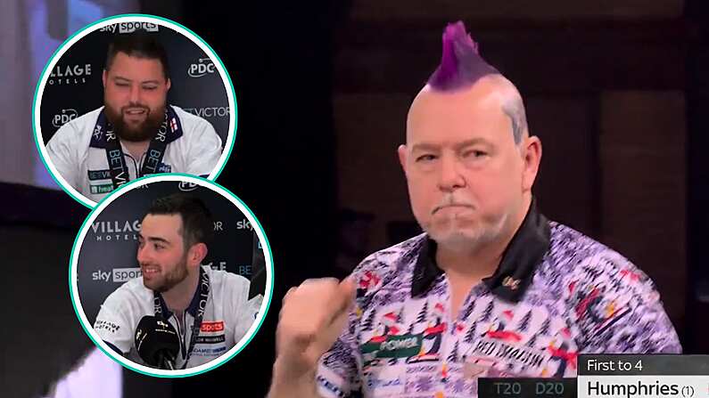 Sledging Interview With Humphries And Smith Goes Viral After Peter Wright's Huge Upset At Worlds