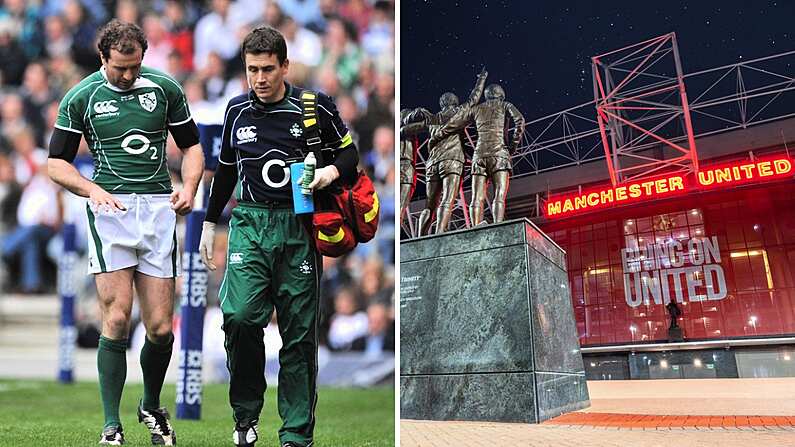 Brian O'Driscoll's Cousin Makes Unexpected Exit From Manchester United Medical Team