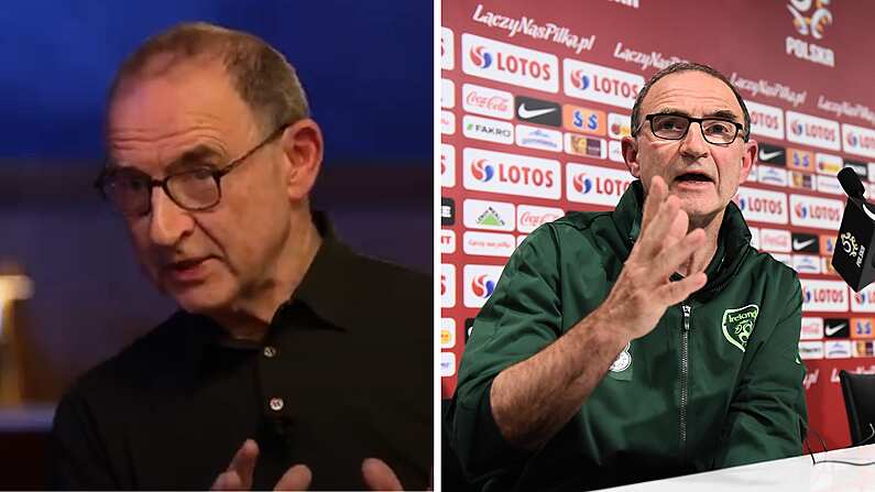 Martin O'Neill Says Irish Press Treated Him Like An "Outsider" Because He Was From The North