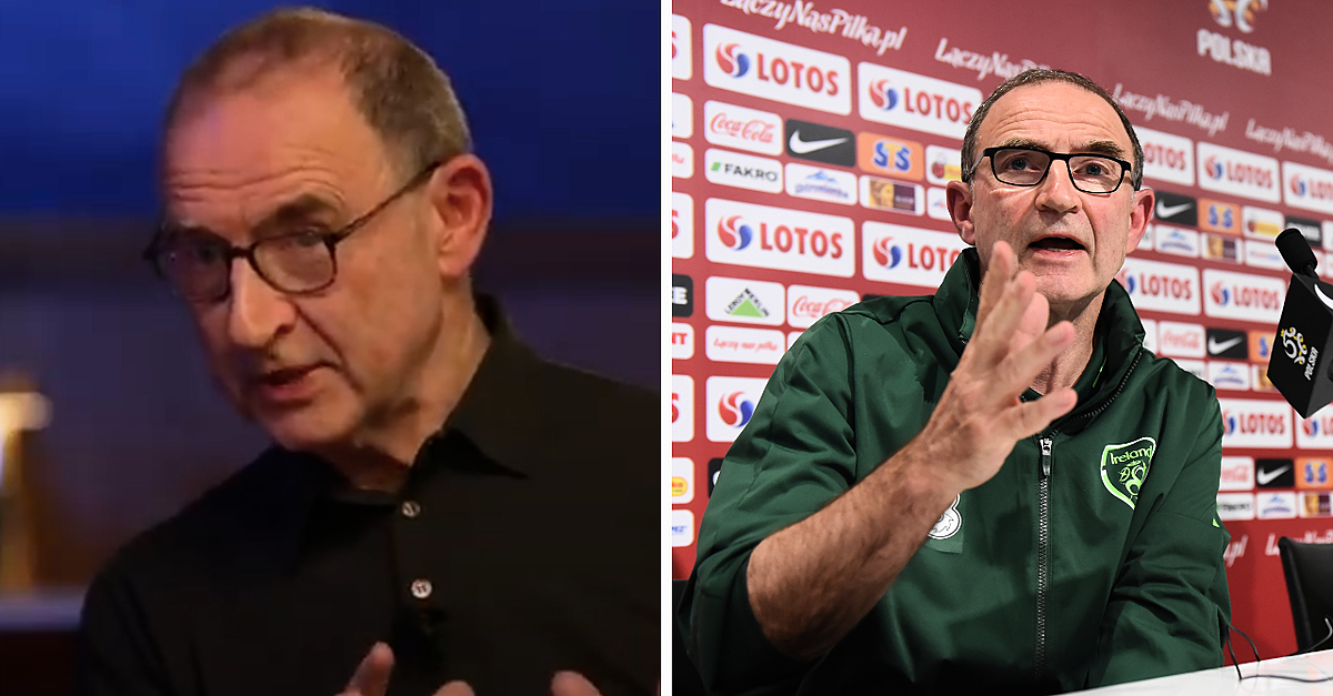 Martin O’Neill Says Irish Press Treated Him Like An “Outsider” Because He Was From The North | Balls.ie