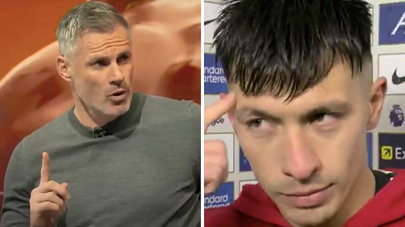 Jamie Carragher "Burst Out Laughing" At Man United Defender For Bizarre Interview