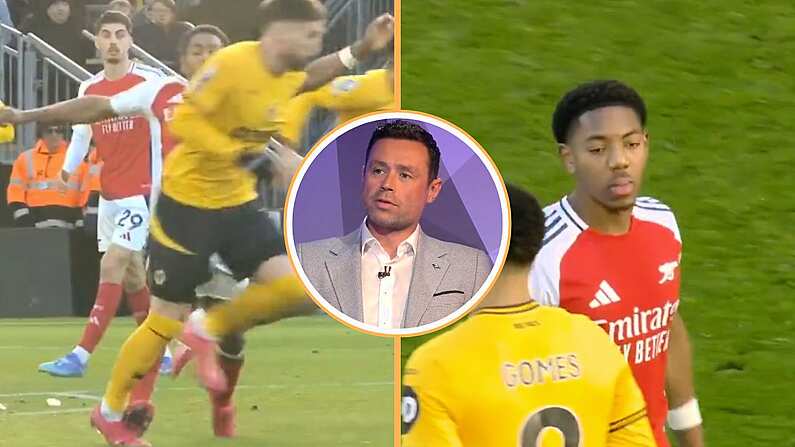 "They'll Be Out With Violins": Delaney Pokes Fun At Arsenal Fans After Red Card