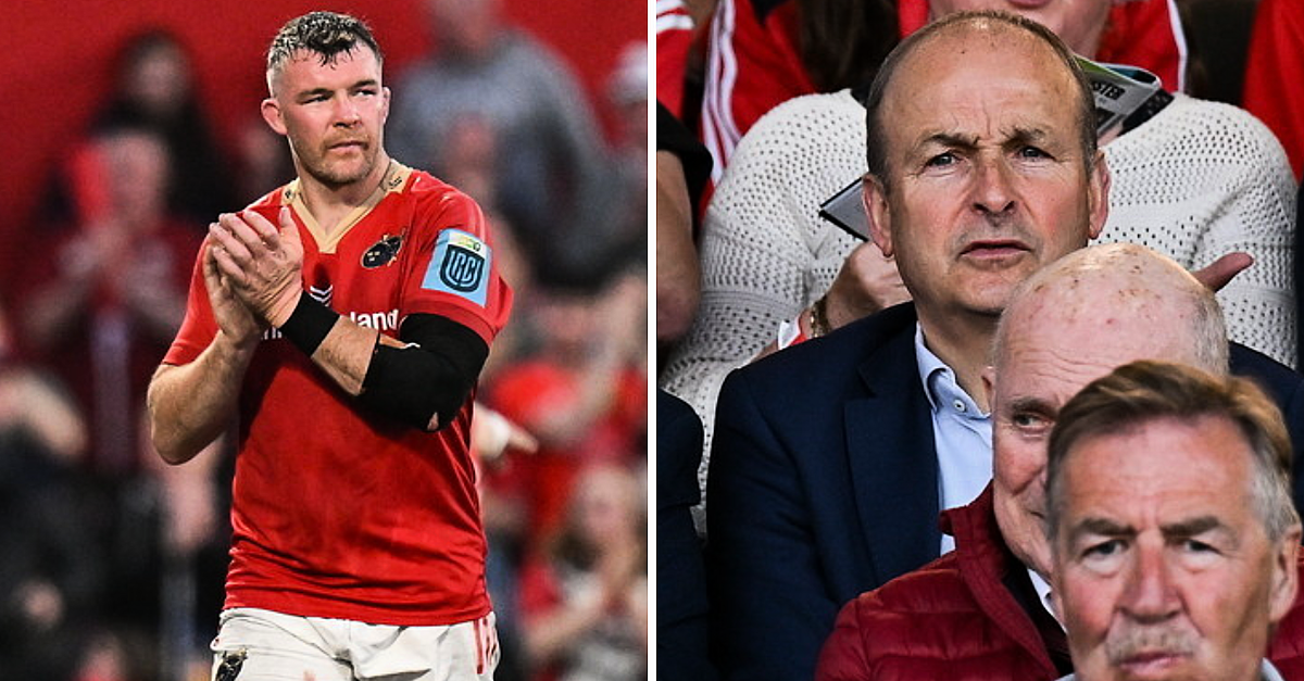 Peter O'Mahony's Post-Match Request To Micheál Martin Was Perfect