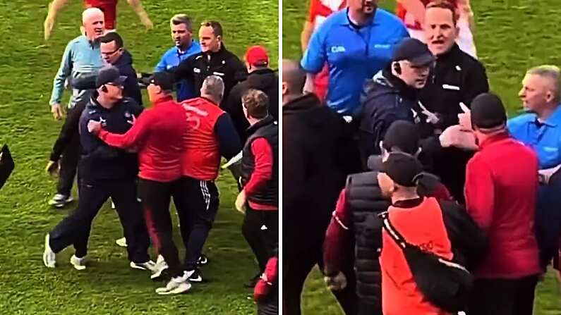 Nuevas imágenes de la disputa en la línea de banda final de Munster muestran por qué Cork estaba tan enojado