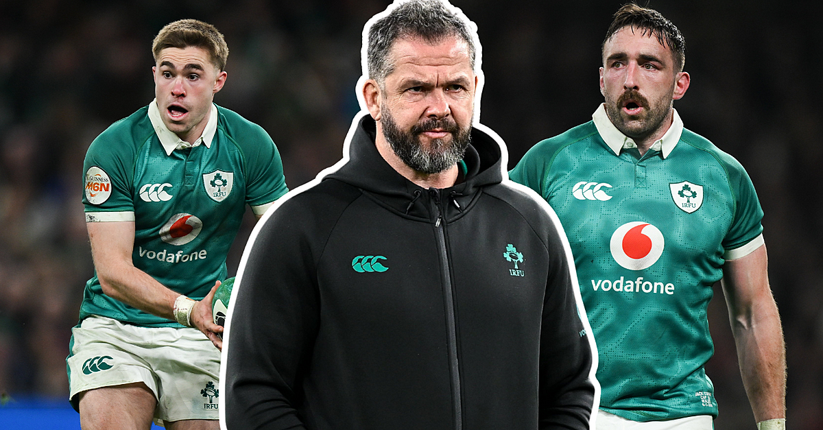 Who's In And Who's Out As Andy Farrell Names Ireland Team v Scotland ...