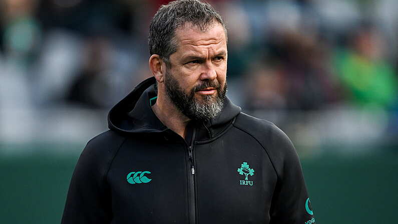 Andy Farrell Racer Who's In & Who's Out As Andy Farrell Names Ireland Team For Japan ...