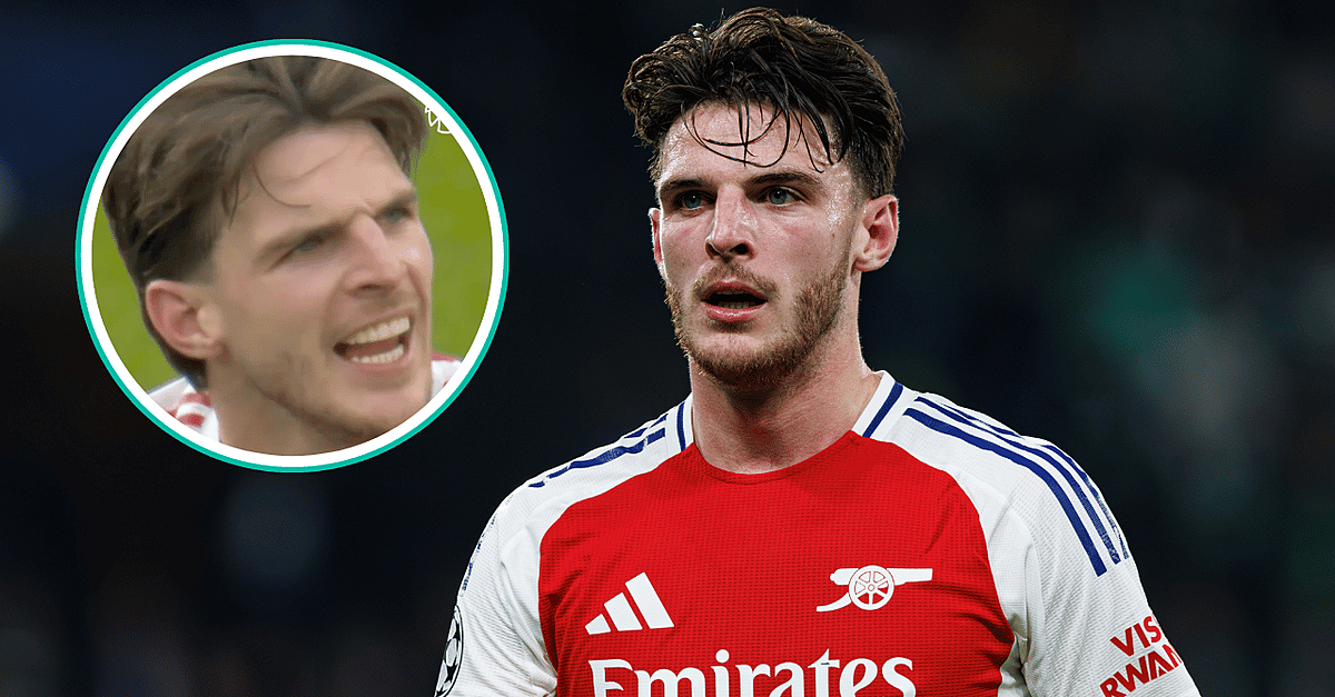 Declan Rice Hammered For 'Performative' Nonsense After Arsenal Loss ...