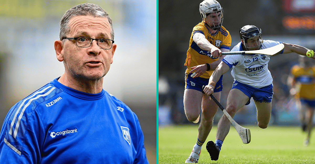 Waterford Football Boss Explains Big Issue Caused By County's Hurlers ...