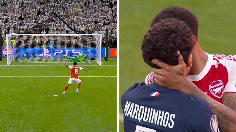PSG Captain Praised For Classy Gesture To Arsenal Star After CL Win ...