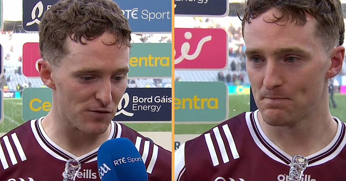 Tom Moaghan Tom Monaghan's Touching Tribute Steals Show After Galway Leinster ...
