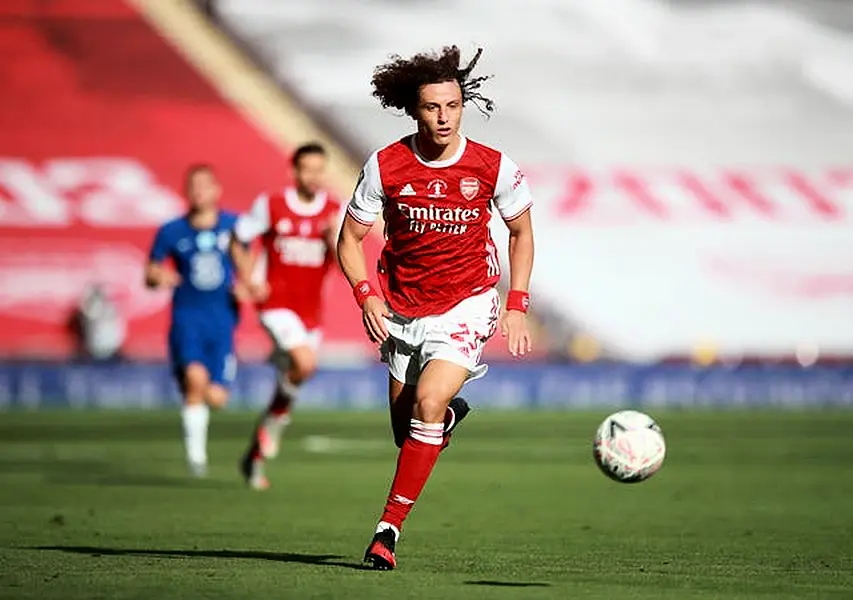 David Luiz was accused of being involved in a bust-up with team-mate Dani Ceballos.